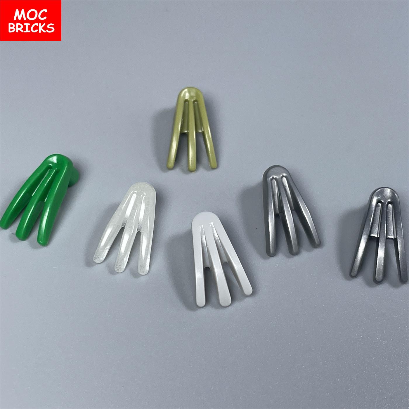 Yiran Toy 10Pcs Moc Bricks Figure Hands 10187 Luminous Claw Fighter Weapon Implement Do-It-Yourself Playthings Educational Building Blocks Children Gifts