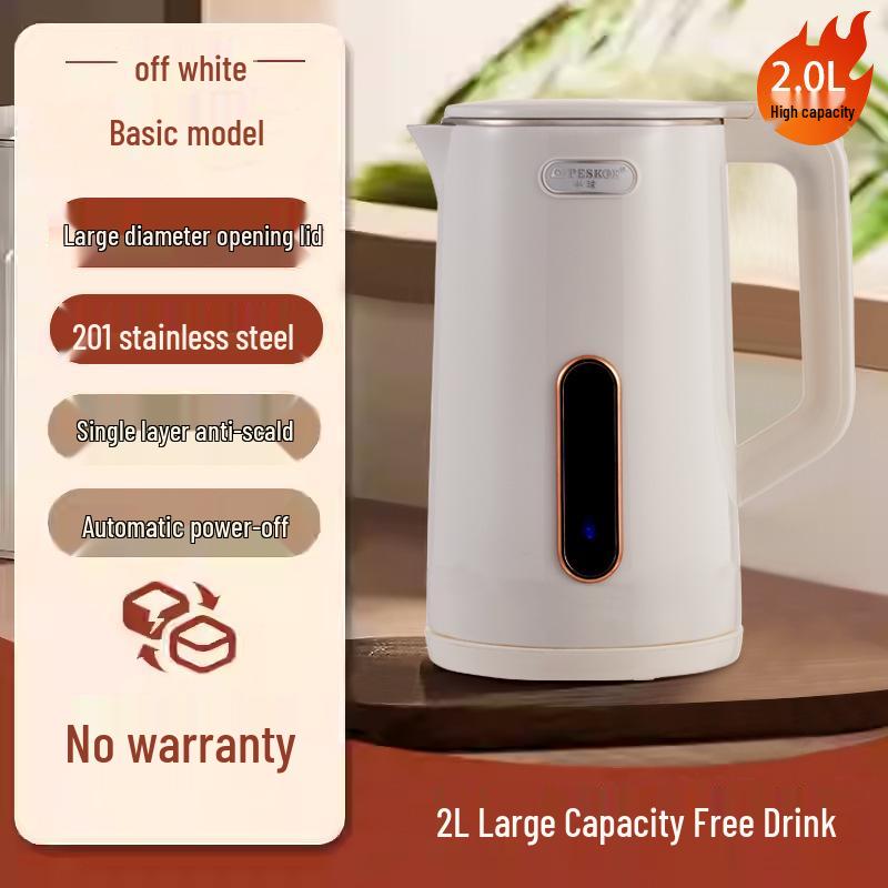 

2025 Stainless Steel Electric Thermostatic Kettle - Fully Automatic, Large Capacity with Heat Preservation