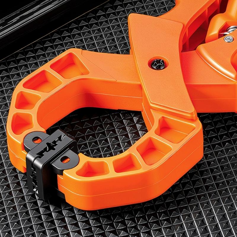 Carpentry Clip Quick Ratchet Carpenter Tool Woodworking Clamp Photography Spring Clamps For Precisely Woodworking Tasks M4YD