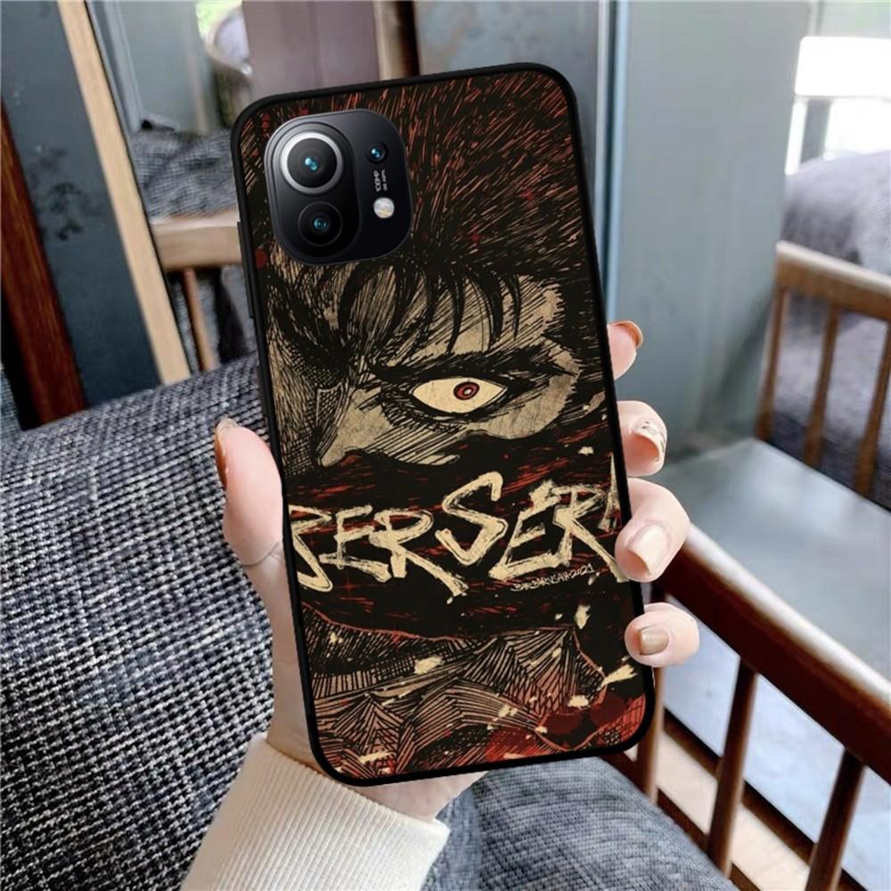 Anime Berserk Guts Phone Case For Samsung S 20 21 22 23 Plus Ultra For Redmi Note 8 9 10 11 For Huawei Y 5 6 9