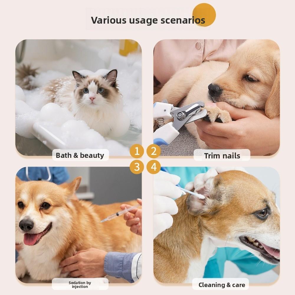 Adjustable Pet Grooming Hammock Support Frame Pet Bathing Rack Pet Restraint Station Pet Care