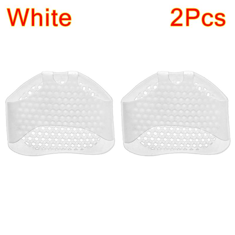 1pair Silicone Foot Care Forefoot Pads Pain Prevention Insole Women High Heel Shoes Foot Blister Toes Insert Pain Relief Cushion