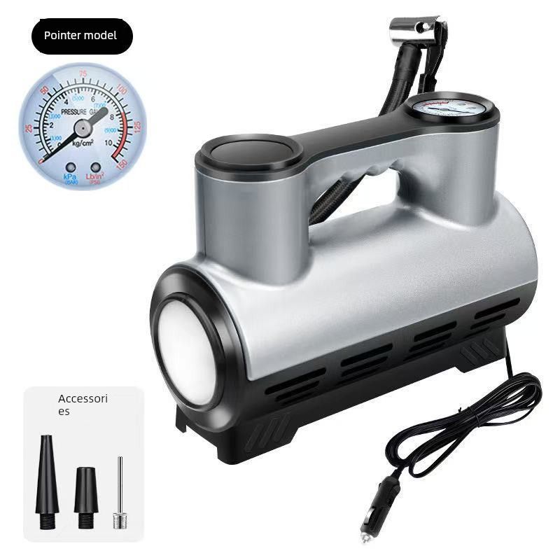 Car Air Pump, Car Electric Wireless Air Pump, Convenient Tire Inflator, Universal and Multi-Functional