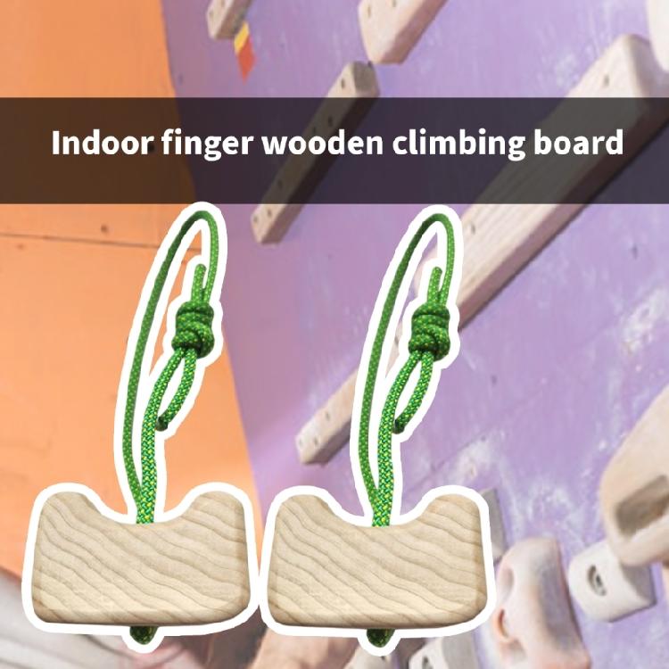 Portables Wood Hangboards Compacts Climbing Board Travel Friendly Hangboards for Comfortable Grip Strength Exercises