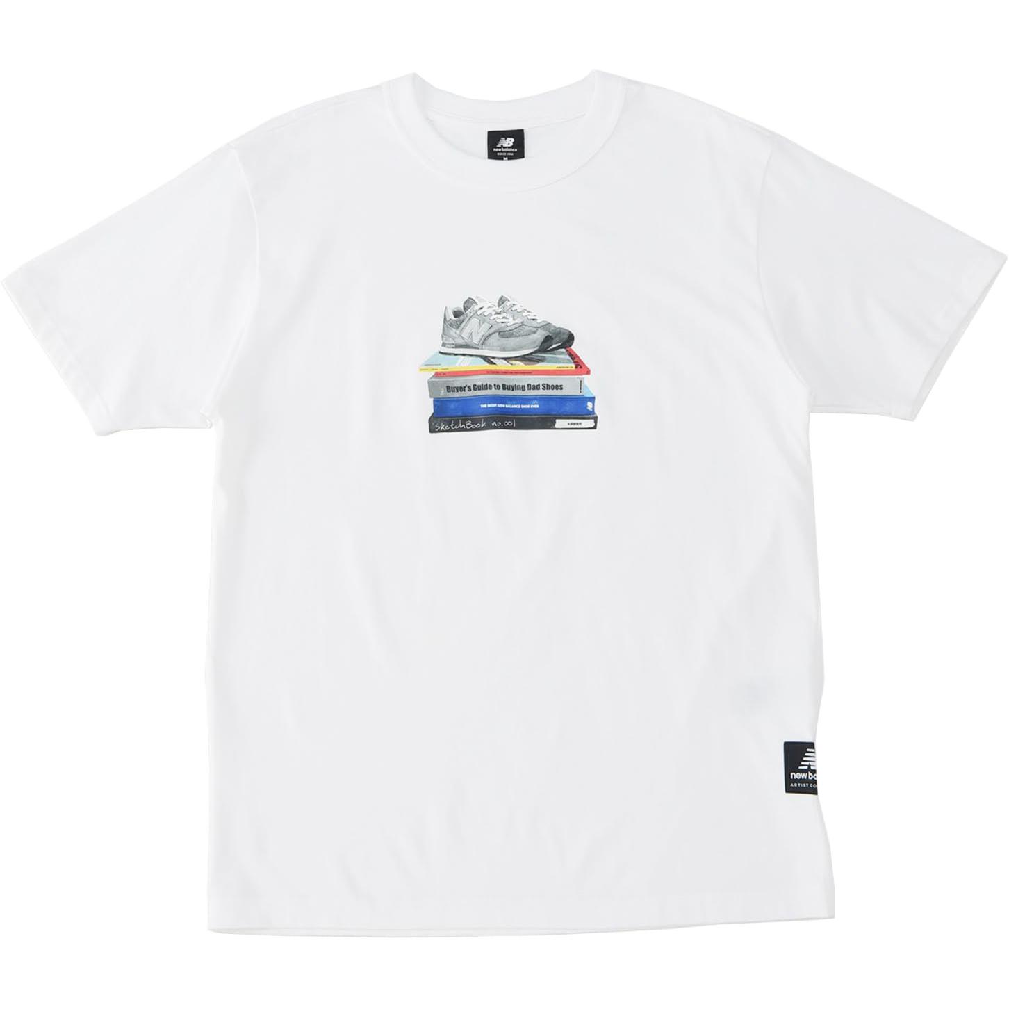 New Balance T Shirt Men s White MT33562-WT L