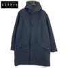 C.P.COMPANY 00's 31184853 Black Wool Nylon Oversized Hoodie Coat Coat S blackUsed