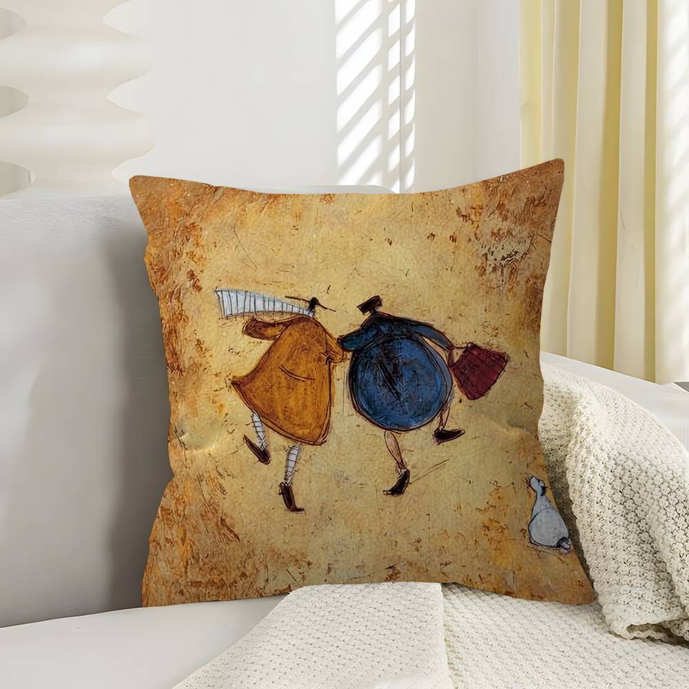 S-Sam Toft 45*45cm Cushion Cover Pillow Cover Decor Pillowcase Home Pillowcase For Couch Pillow