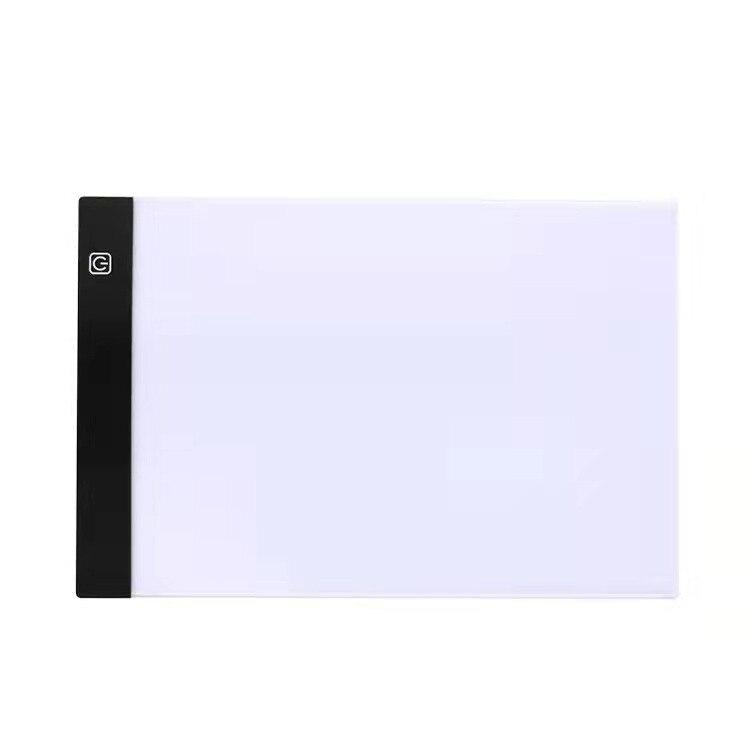 LED Copying Table Children Drawing Board Transparent Copying Table Adjustable Brightness Night Light Notebook