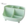 Organizer for Makeup Brushes And Tools Multi-functional Stationery Storage Box, Large Capacity 6 Grids Desk Organizer, Office Easy Access Case