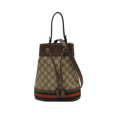 [Pre-Owned] Ophidia Small Bucket Bag 'Beige' - Excellent #ZWS2IP