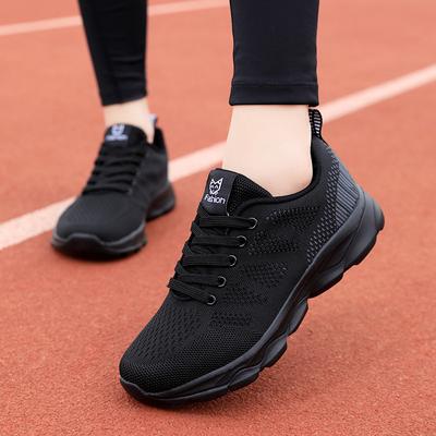 Women Sport Shoes Sneakers Woman Running Shoe Mesh Breathable Mesh Flat Casual Outdoor Walking Shoes Zapatillas Deportivas Mujer