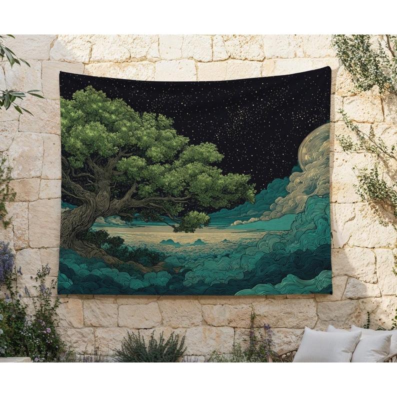 moon tapestry 75x100