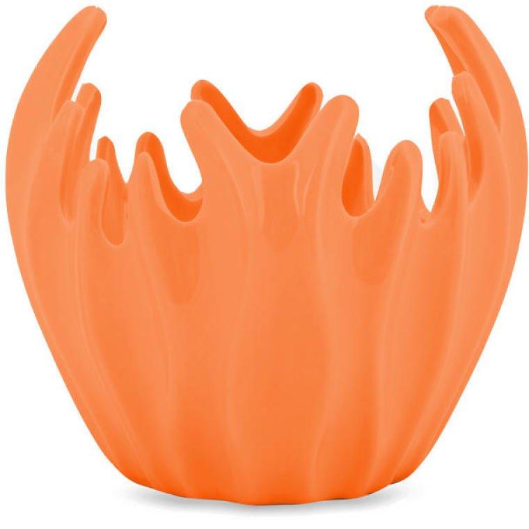 Orange Decorative Coral Bowl