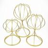 Multipurpose Iron Hat Display Stands With Stable Base Suitable for Exhibitions and Photography Props Daily Use