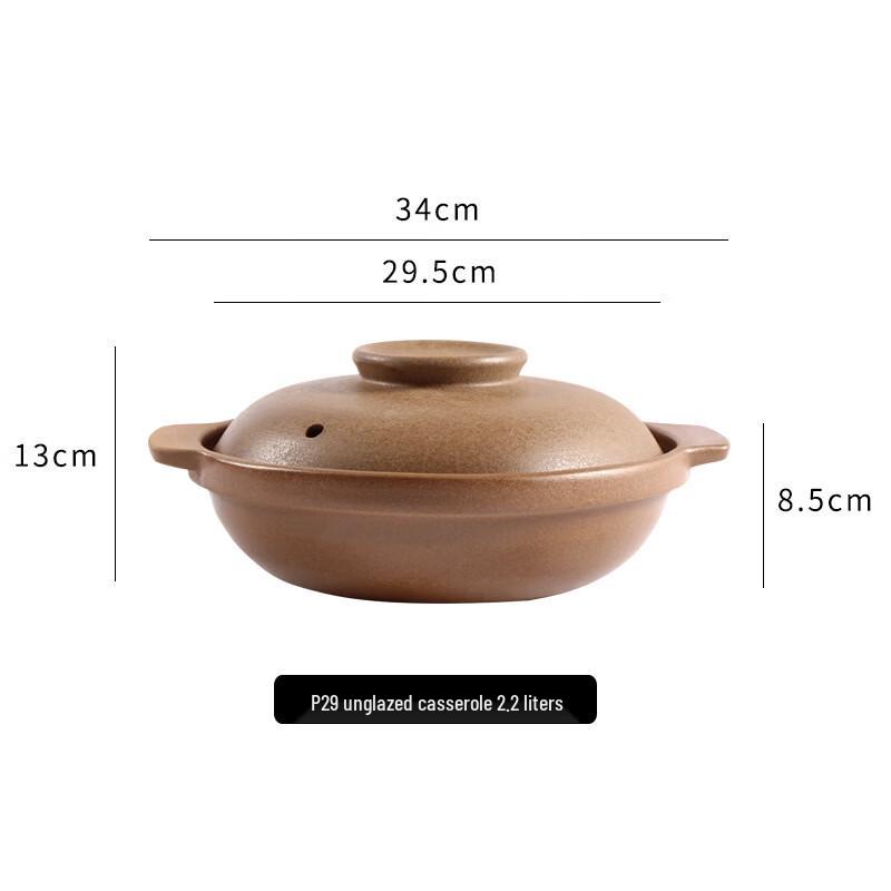 LIEI High-Temperature Clay Stew Pot