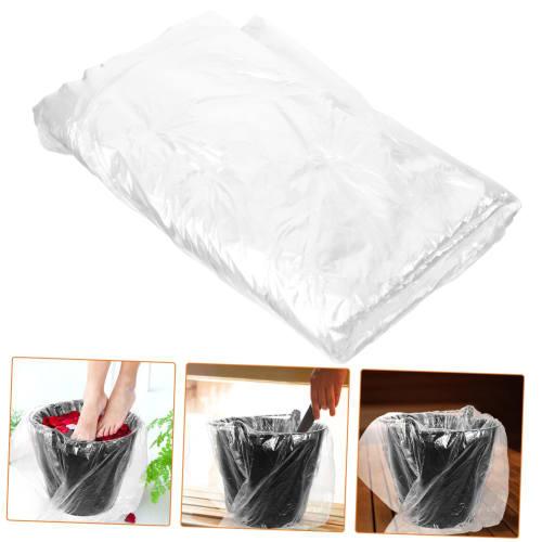 Gogogmee 80-Piece Disposable Foot Bath Liner Plastic Bags, Thick and Tear-Resistant, for Spas, Salons, Massage Parlors, and Home Use