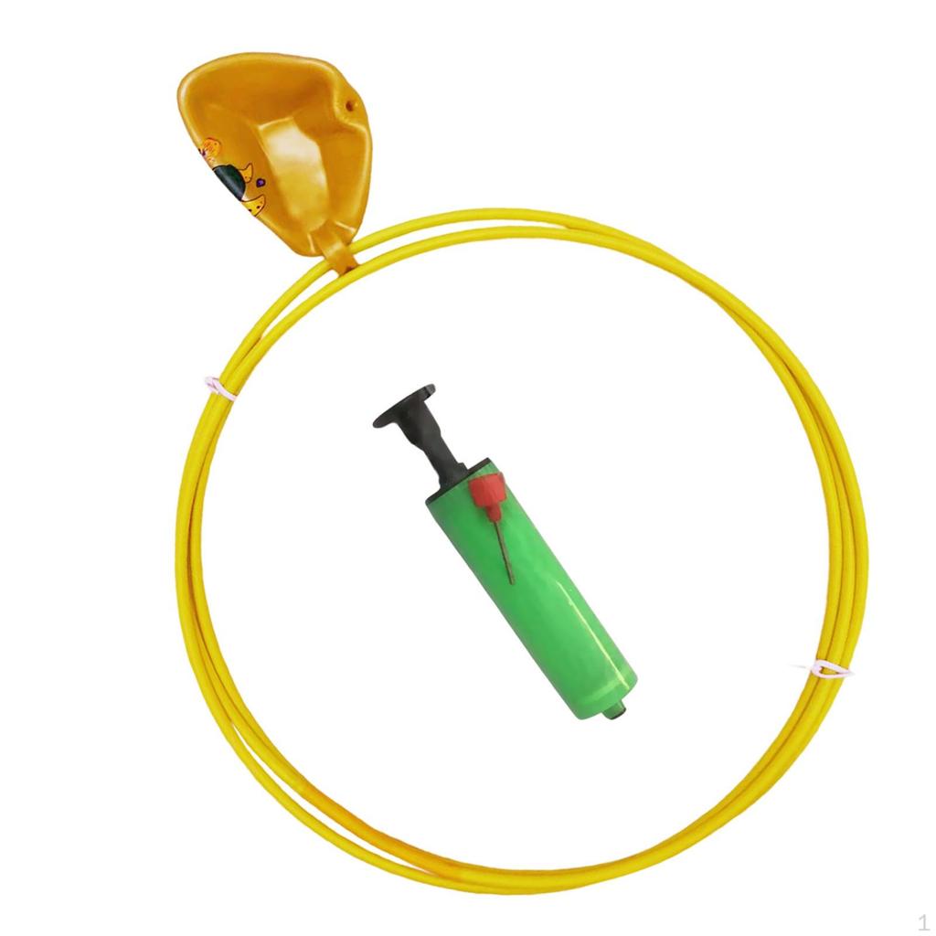Rings Toy Dive Toys with Balloon & Inflator Sinking Pool for Underwater Adults