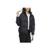 adidas Neo High Collar Zip-Up Down Jacket Women Outerwear Black HM3551
