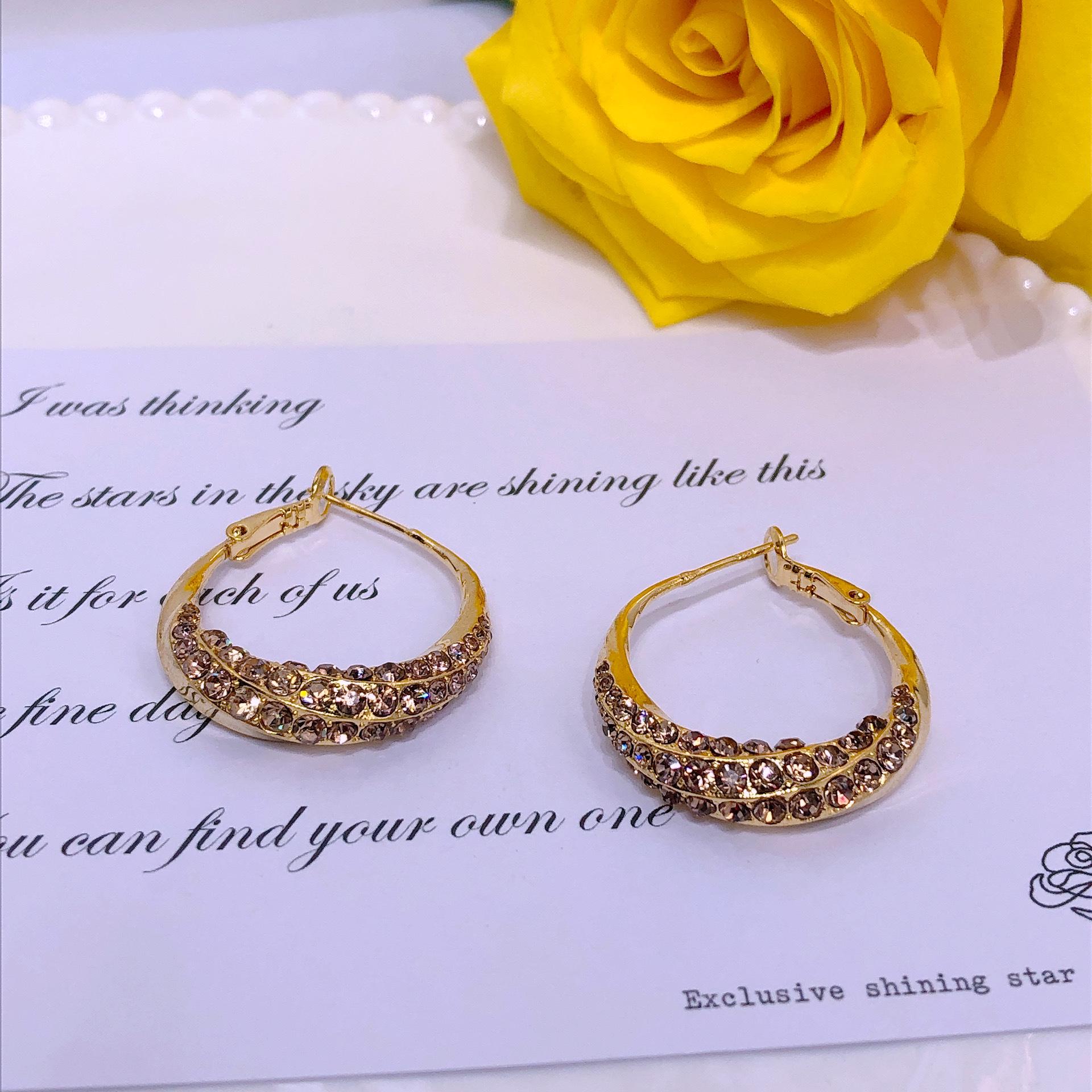 

Melard-Style Coffee Hoop Earrings: Versatile, Elegant, and Exquisite Design for Women