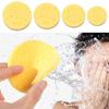 Makeup Tool Skin Care Exfoliator Compress Puff Body Facial Cleaner Cleansing Sponge Face Wash Pad