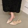 Not Tired Feet! French Versatile Bag Head Sandals Women's Summer Wear 2025 New Commuter Soft Sole Heel One Pedal
