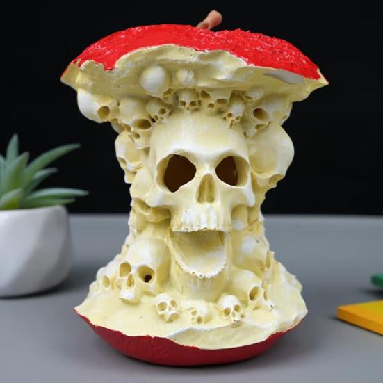Halloween Lamp Fruit Skull Shape Party Light Haunted House Lamp Home Parties Festivals Halloween Decoration