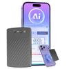 Transcrição para Gravador de Voz AI IC Longo Voz AI Gravação Normal Voz ChatGPT AI Resposta a Perguntas Dados Automáticos Bluetooth AI Ruído Compatível