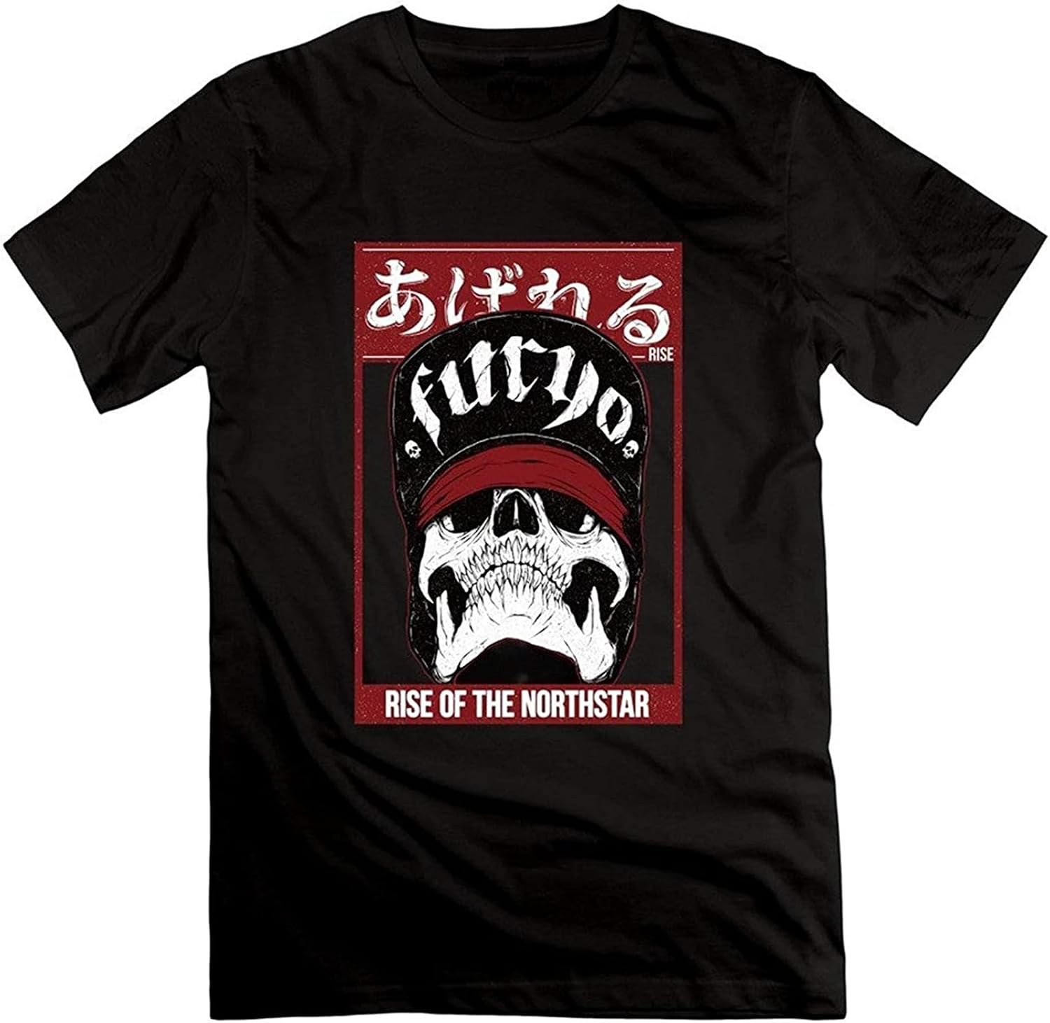 Men s Band Rise of The Northstar Cool Logo Crew Neck Men T Shirt Black 4XL чёрный