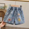 Girls Summer Cartoon Casual Shorts Cute Thin Outdoor Pants For Kids