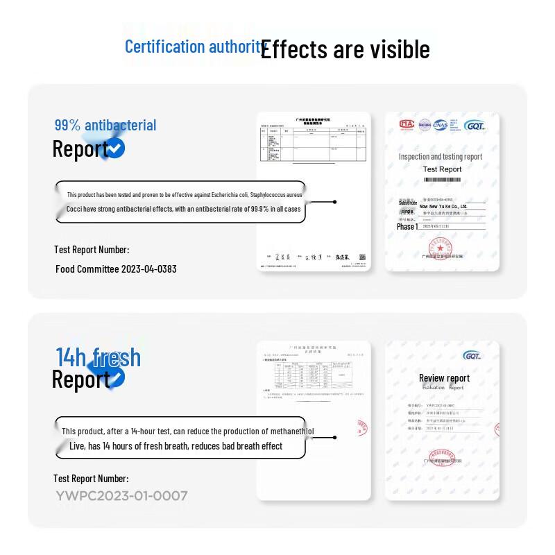 Senban Probiotic Portable Mouthwash - 5 Flavor Mixed Pack