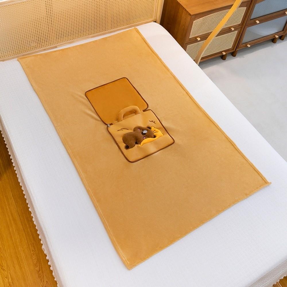 

Портативный кондиционирующий плед 2-в-1, подушка для спинки дивана, креативная плюшевая подушка A