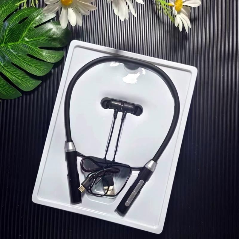 Wireless In-ear Sports Neckband Bluetooth Earphones with Packaging Box