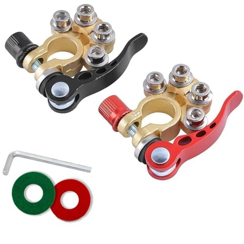 

З єднувач акумуляторної клеми Автомобільна акумуляторна клема Клема Швидкознімна Роз єднувальна Клема акумуляторної клеми автомобіля Позитивна та Негативна Batt