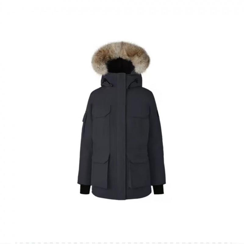 Goose down jacket Canadian men's and women's expedition down jacket thickened couple's clothing Parker