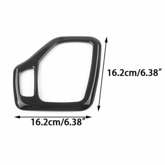 Black Inner Accessories Trim Centre Gear Nice Frame For Jeep Cherokee 2014-2018