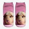 New Fashion 3D Printed Mouse Totoro Socks Funny Kawaii Women Cute Animal Fitness Hamster Sokken Dropship