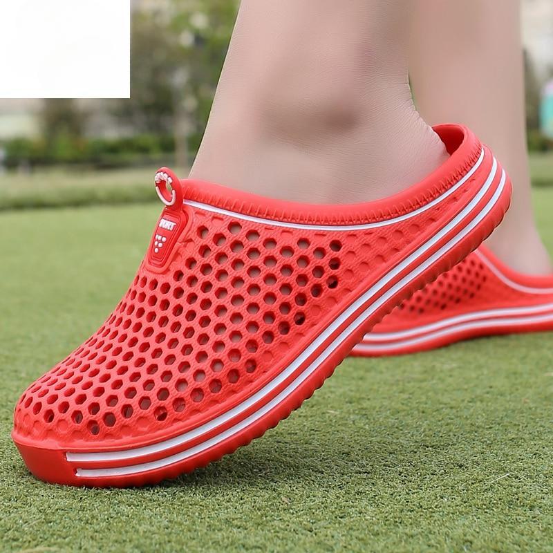 Άνετες Ανδρικές Σανδάλες Πισίνας Καλοκαιρινά Υπαίθρια Παπούτσια Παραλίας Ανδρικά Slip On Κήπου Τσόκαρα Casual Ντους Νερού Παντόφλες Unisex Zapatos