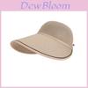 Summer Breathable Sun Hat With Wide Brim For Outdoor Travel And Face Sun Protection