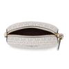 Michael Kors MK Jet Set Charm Monogram Fashion Commuter Crossbody Shoulder Bag Small Women Bags Vanilla-White 32S1GT9C0B-132