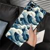Case for Motorola Moto G22 Edge40 Edge 20 Pro 30 Lite G60s G71 G51 G73 G50 G53 G30 G32 G52 Phone Cover Cartoon Wave