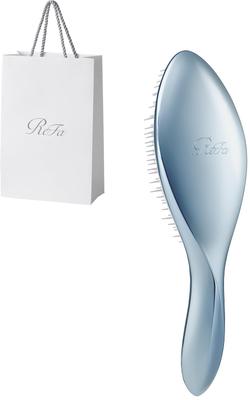 [Amazon Official Store Exclusive] ReFa AILE BRUSH with Shopper, Silver Sky