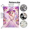Disney Fairy Princess pearl painting handmade diy pearl art painting simple living room hanging painting decoration