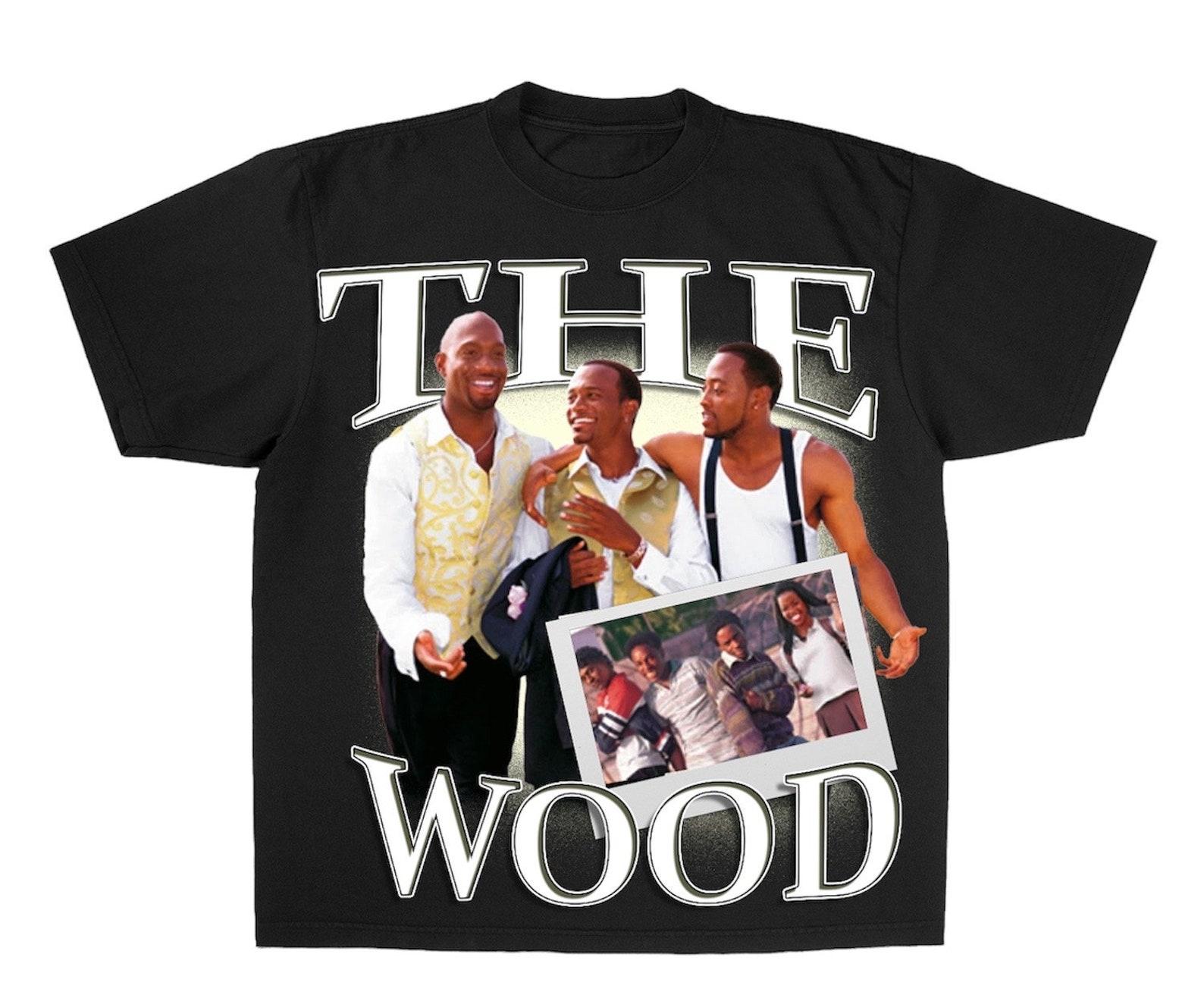 The Wood Movie T-Shirt: Heavyweight USA Cotton, Oversized Fit S