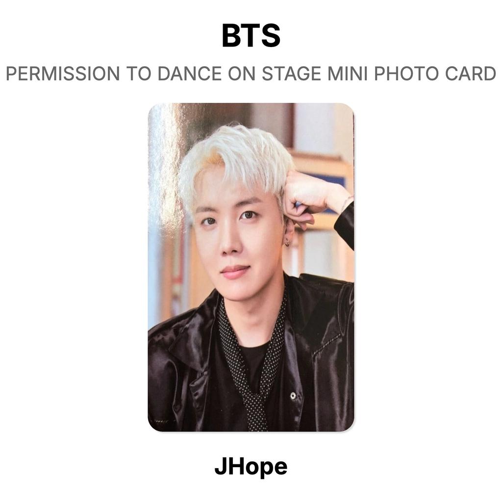 BTS PERMISSÃO PARA DANÇAR NO PALCO MINI CARTÃO FOTOGRÁFICO Fotocarteira Oficial