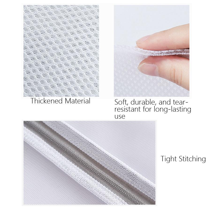 5 ks Odolná velká sada pracích sáčků Síťovaný organizér, Síťka pro skladování podprsenek, ponožek, spodního prádla, oblečení