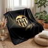 Valencia FC Soft Flannel Fleece Blanket Lightweight Cozy Warm Throw Blanket For Sofa Bed Home Decor