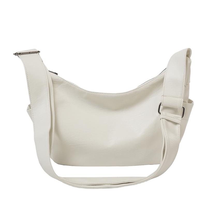 Women's Bag PU Underarm Bag Solid Color Crossbody Bag Shoulder Bag