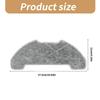 Convenient Mop Cloths Sweeping Robot Mop Cloth Sweeping Robot Replacement Part Microfiber Texture Mopping Cloths