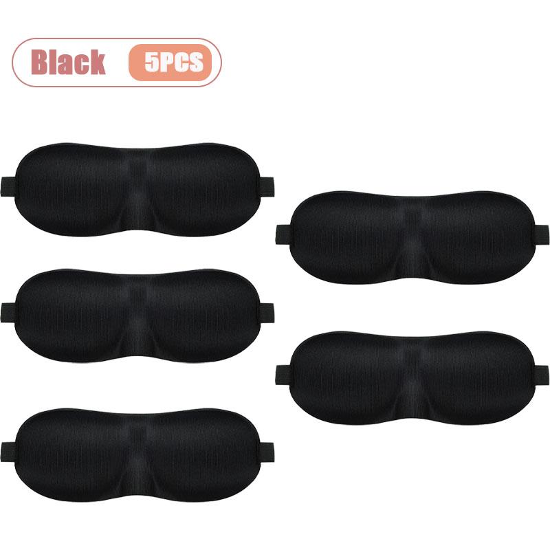 3D Contour Sleep Mask for Men Women No Pressure Memory Foam Breathable Travel Blindfold with Adjustable Strap Block Out Light