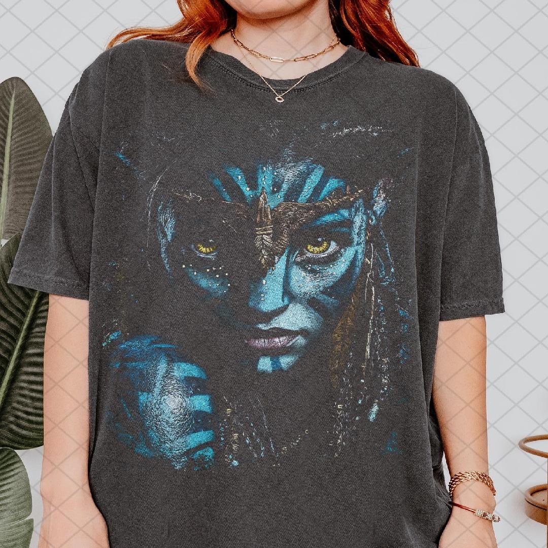 

2025-26 Summer Avatar 100% cotton printed T-shirt - New Land - Retro Heavy Metal Merch Shirt - Music Unisex Tee couple outfits S